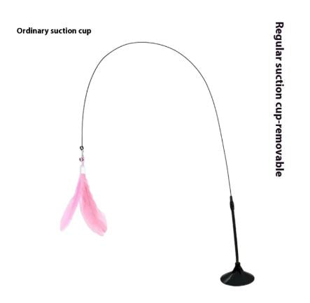Interactive Feather Wand Teaser for Cats