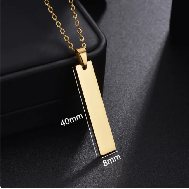 Fortis Steel Dog Tag Necklace