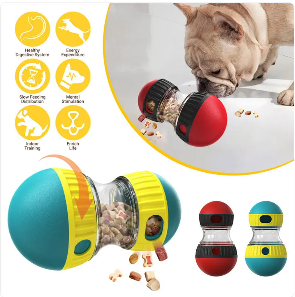 Interactive Treat-Dispensing Puzzle Toy