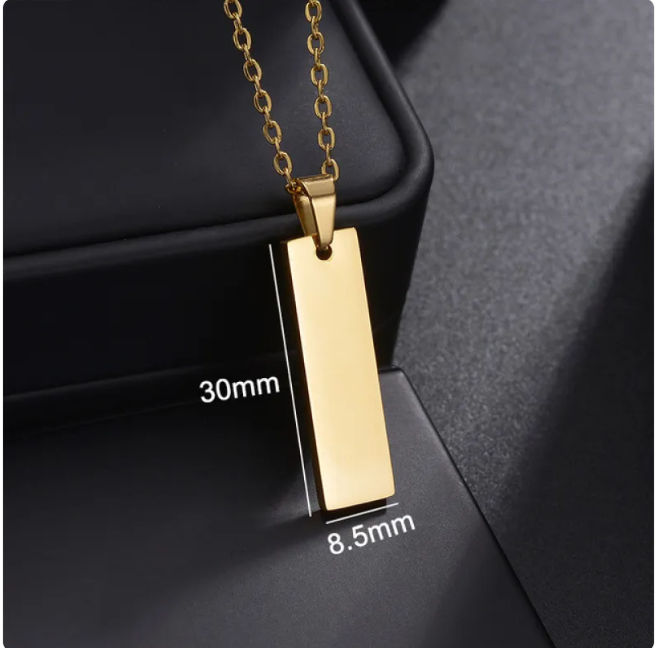 Fortis Steel Dog Tag Necklace